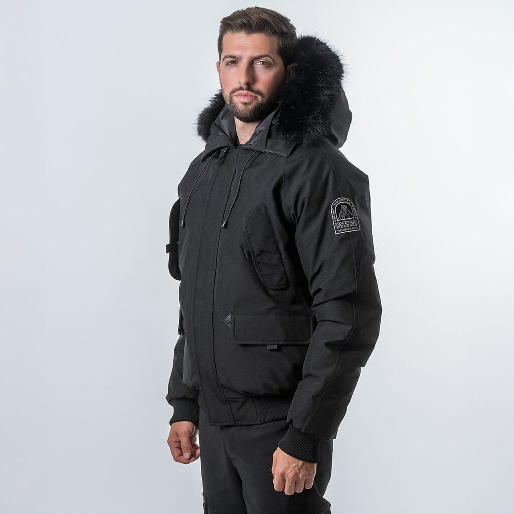 Doudoune  Wilson Fourrure Noir (Chauffante avec batterie)